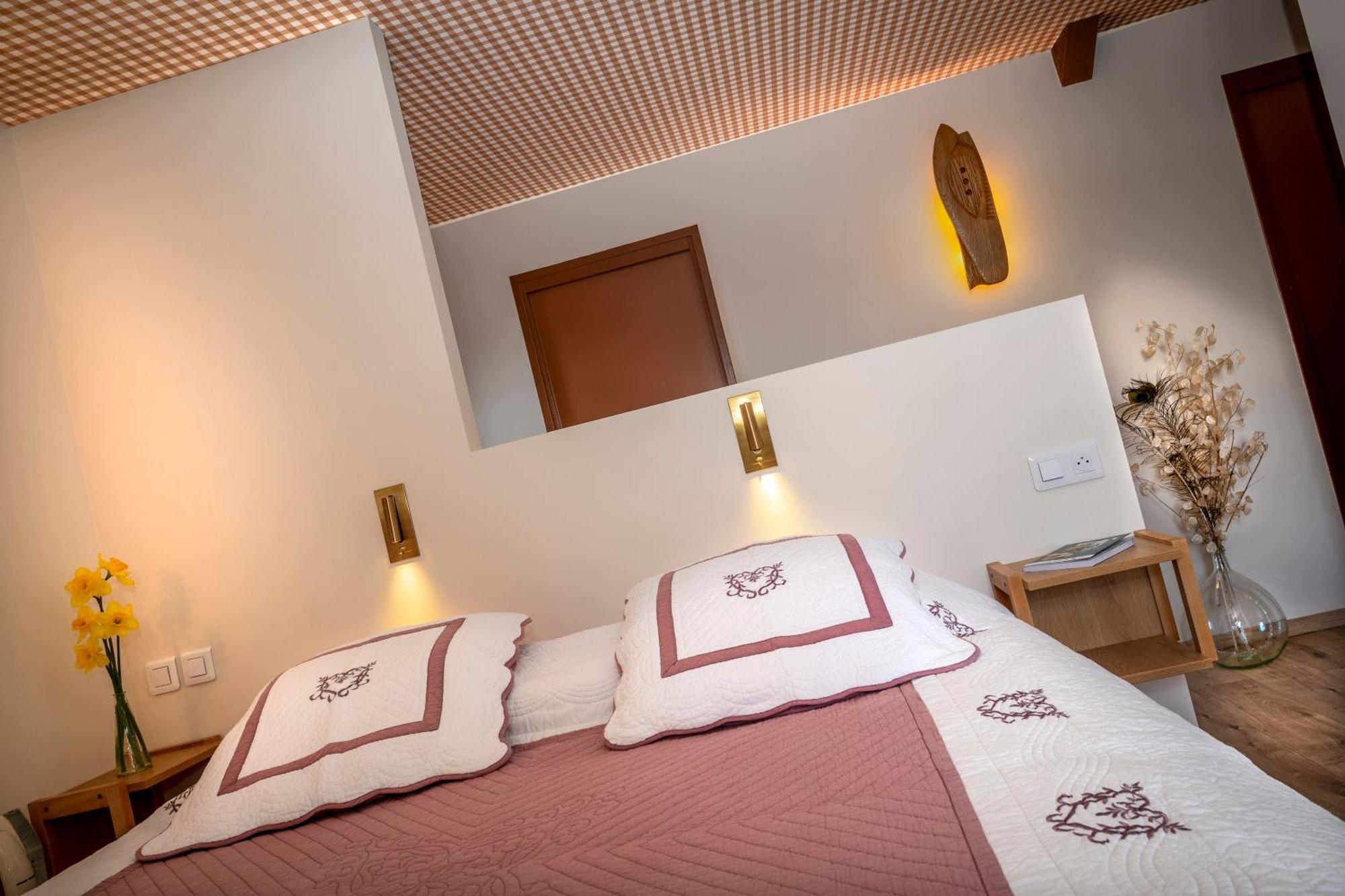 Hotel Restaurant De La Poste Et La Grange Detente, Espace Bien-Etre Châteauneuf-de-Randon Kamer foto