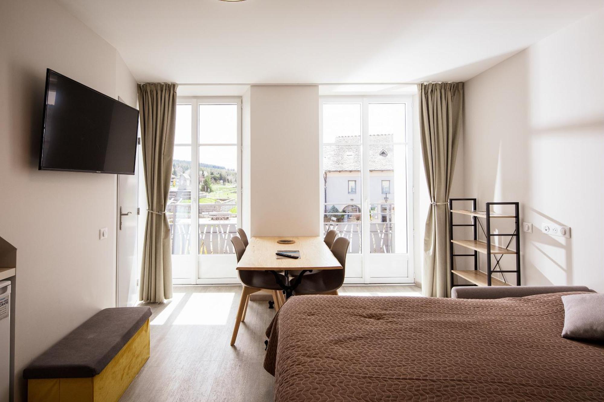 Hotel Restaurant De La Poste Et La Grange Detente, Espace Bien-Etre Châteauneuf-de-Randon Kamer foto